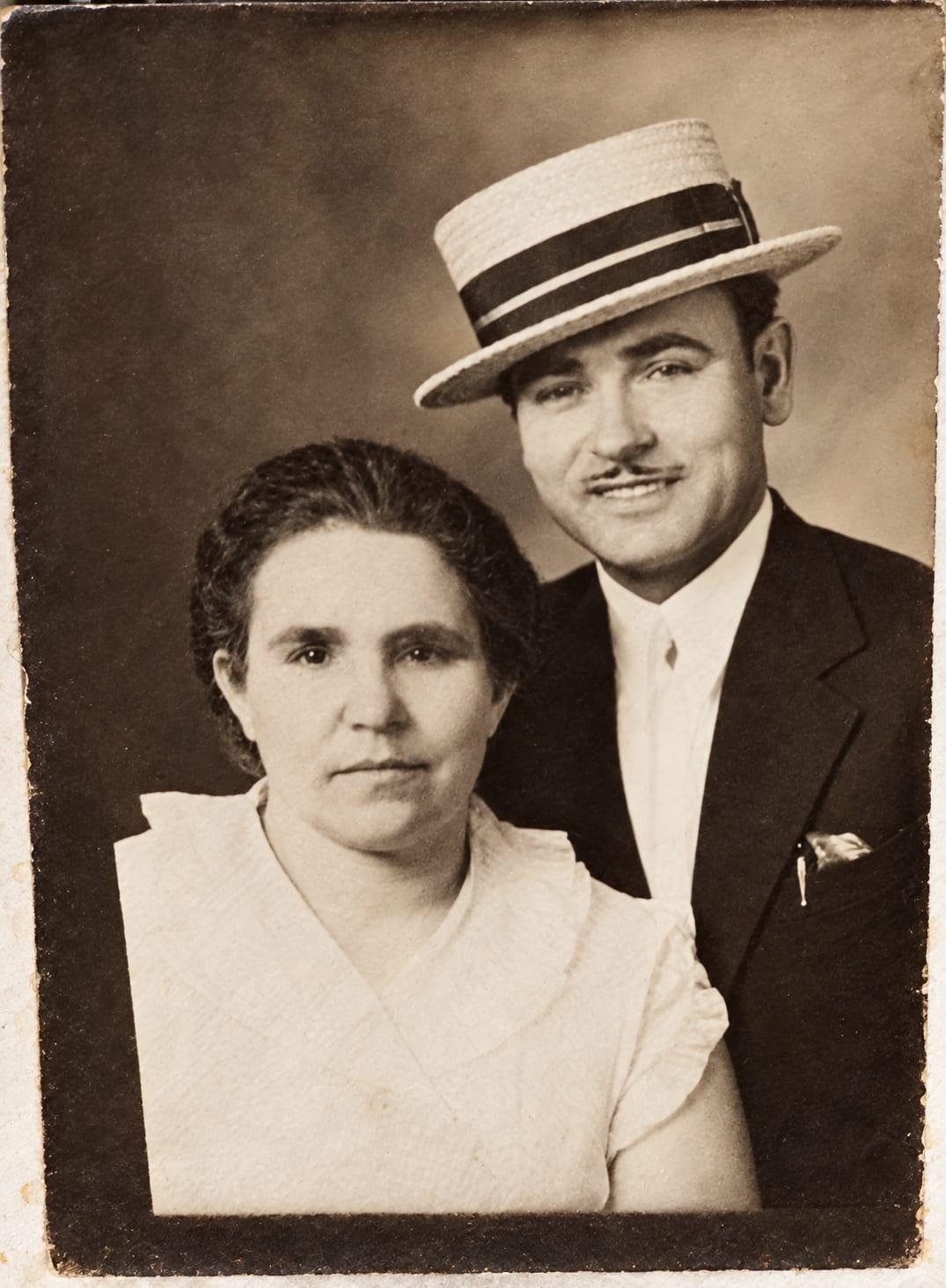 Al's family, years ago