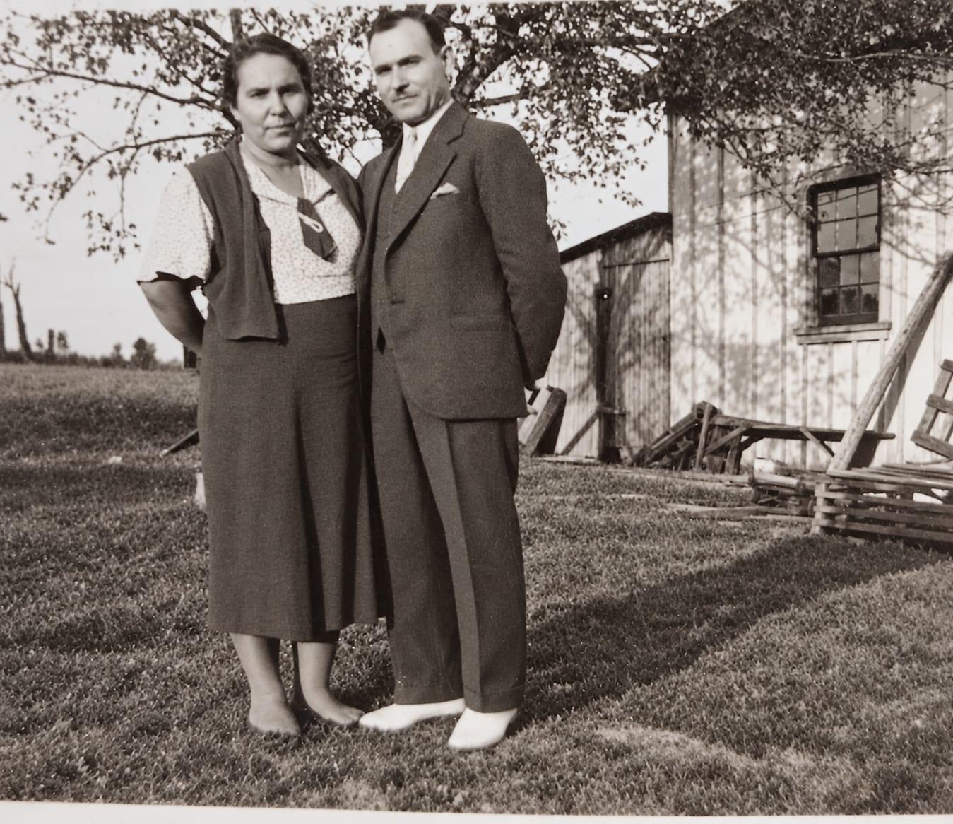 Al's family, years ago